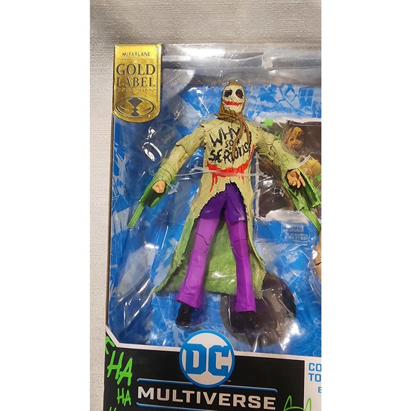 McFarlane Toys DC Comics Jokerized Scarecrow Action - Picture 3 of 8